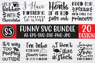funny svg bundle vol 3 SVG buydesign 