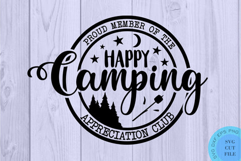 Funny SVG Camping Svg Happy Camping Club Svg Camping Club Svg Funny Camping Svg Cute Camping Svg Camper Svg Summer Svg Camp Svg Camping svg SVG Whistlepig Designs 