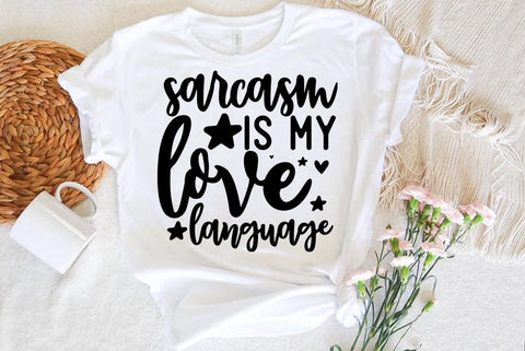 Funny SVG Design, Sarcasm is my love language SVG FiveStarCrafting 