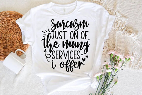 Funny SVG Design, Sarcasm just on of the many services i offer SVG FiveStarCrafting 