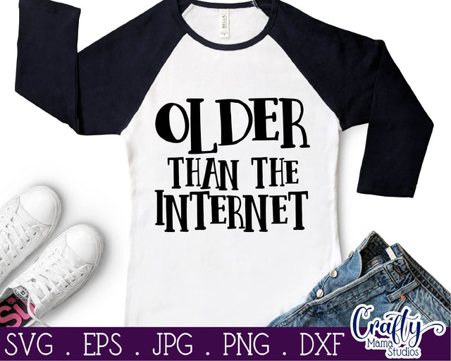 Funny Svg - Grandpa Svg - Older Than The Internet SVG SVG Crafty Mama Studios 