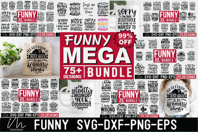 Funny Svg MEGA Bundle, Sarcastic MEGA Bundle, Funny quotes Bundle, Sarcasm Svg, Funny gift shirt svg, Sassy Svg, Mug design bundle, cup svg bundle, Sarcastic cricut,Silhouette svg,Cameo svg,Digital Files SVG Isabella Machell 