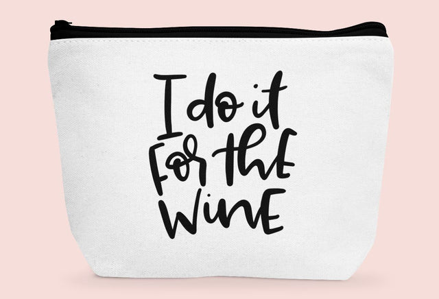 Funny SVG Quotes | I Do It For the Wine | Fitness SVG | Exercise SVG So Fontsy Design Shop 
