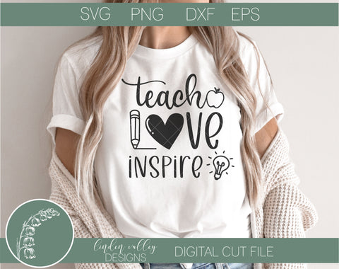 Funny Teacher Mini Bundle|Teacher SVG|Motivational Teacher Mini Bundle SVG Linden Valley Designs 