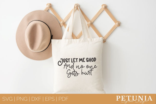 Funny Tote Bag SVG | Tote Bag Quotes SVG SVG Petunia Digital Design 