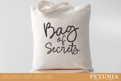 Funny Tote Bag SVG | Tote Bag Quotes SVG SVG Petunia Digital Design 