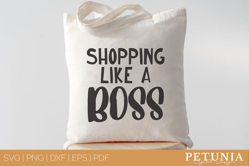 Funny Tote Bag SVG | Tote Bag Quotes SVG SVG Petunia Digital Design 