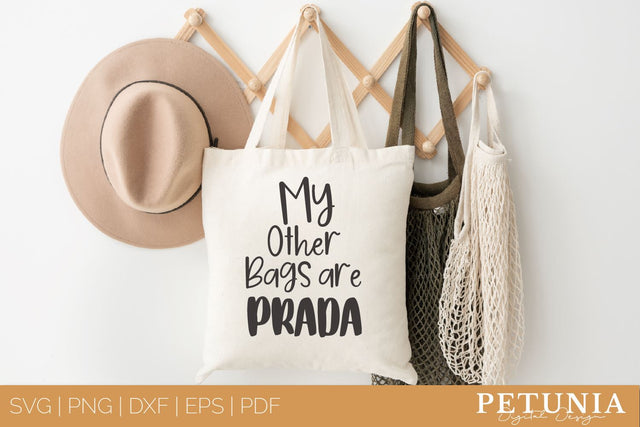 Funny Tote Bag SVG | Tote Bag Quotes SVG SVG Petunia Digital Design 