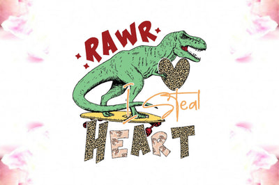 Funny Trex Valentine Sublimation Sublimation Jagonath Roy 