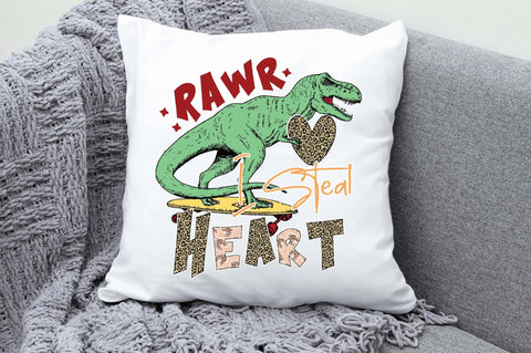 Funny Trex Valentine Sublimation Sublimation Jagonath Roy 