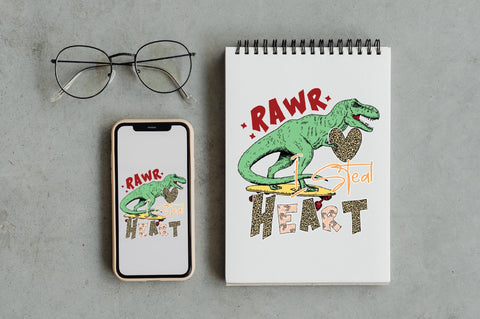 Funny Trex Valentine Sublimation Sublimation Jagonath Roy 