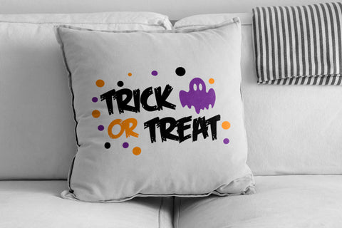 Funny Trick or Treat Ghost SVG Sublimatiz Designs 
