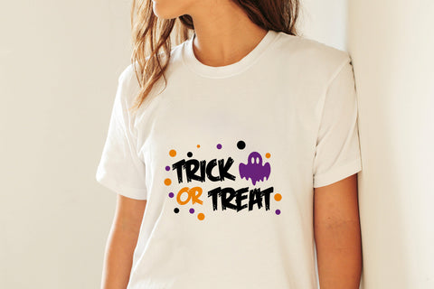Funny Trick or Treat Ghost SVG Sublimatiz Designs 