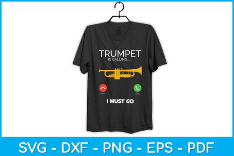 Funny Trumpet Calling Svg Design File SVG artprintfile 