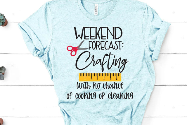 Funny Weekend Forecast: Crafting SVG So Fontsy Design Shop 