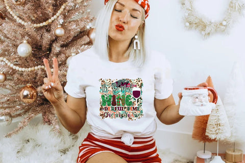 Funny Wine Christmas Sublimation Bundle Sublimation Jagonath Roy 