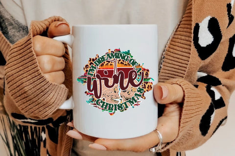 Funny Wine Christmas Sublimation Bundle Sublimation Jagonath Roy 