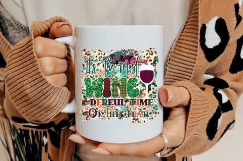 Funny Wine Christmas Sublimation Sublimation Jagonath Roy 