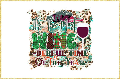 Funny Wine Christmas Sublimation Sublimation Jagonath Roy 