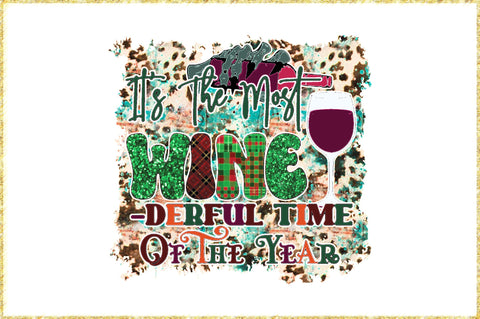 Funny Wine Christmas Sublimation Sublimation Jagonath Roy 