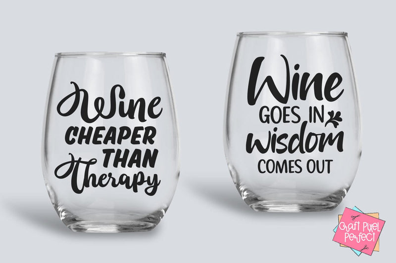 Wine Quotes Bundle - So Fontsy