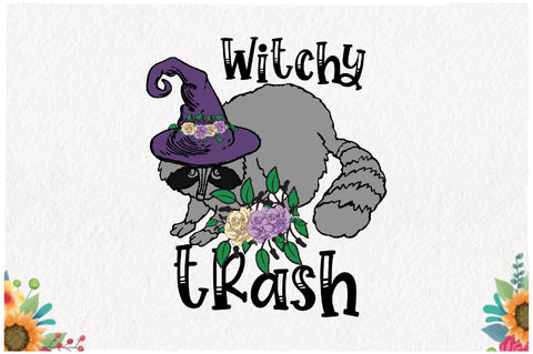 Funny Witch Racoon Sublimation Sublimation Jagonath Roy 