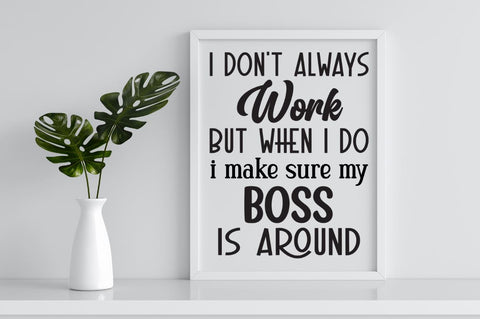 Funny Work SVG Bundle SVG DESIGNISTIC 