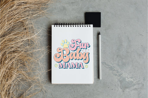 Fur Baby Mama , Dog Quote Sublimation Sublimation Jagonath Roy 