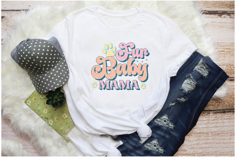 Fur Baby Mama , Dog Quote Sublimation Sublimation Jagonath Roy 