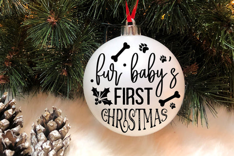 Fur babys first christmas SVG Design SVG Regulrcrative 