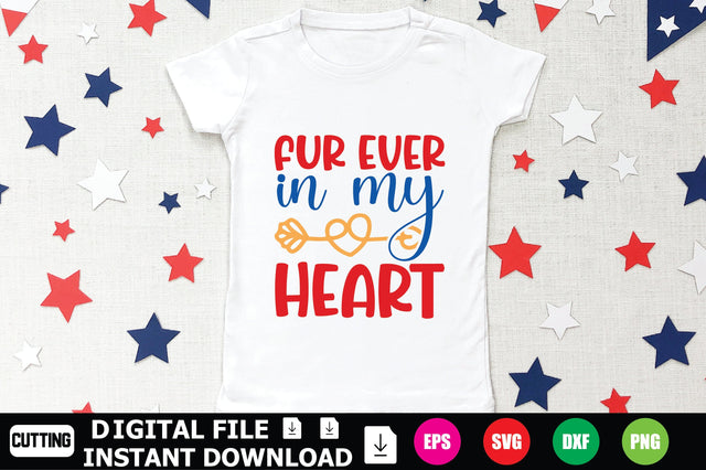 Fur Ever in My Heart SVG Shahin alam 