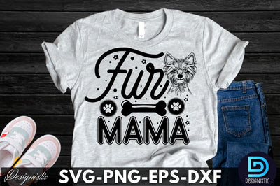 Fur mama, Dog SVG Design SVG DESIGNISTIC 
