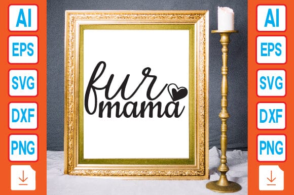 Fur Mama SVG Craftlabsvg24 