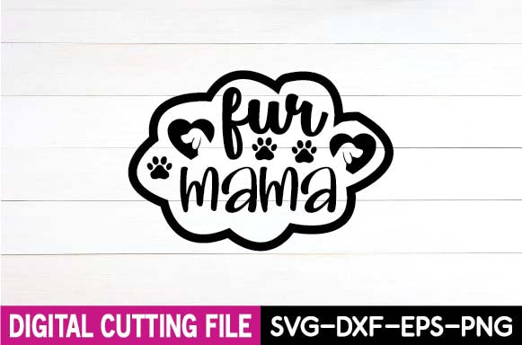 fur mama SVG designer krishna 