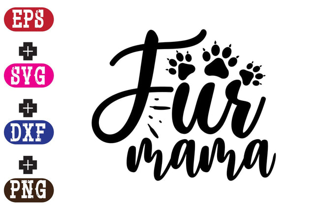 Fur mama SVG Nurstore 