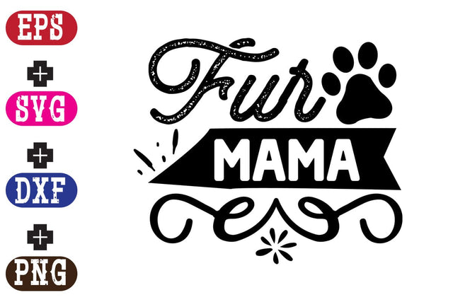 Fur mama SVG Nurstore 