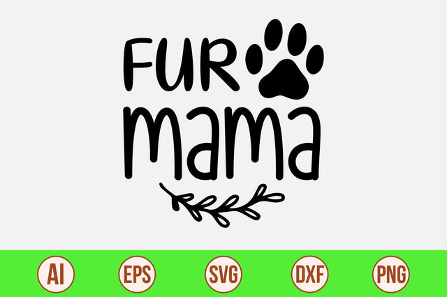 Fur Mama-svg SVG orpitasn 