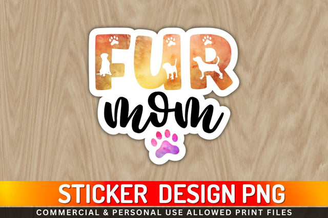 Fur mom Sublimation PNG Sublimation Regulrcrative 