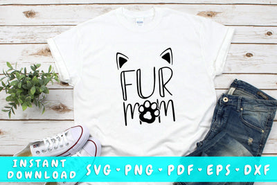 Fur Mom SVG SVG HappyDesignStudio 