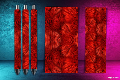 Fur Texture Pen Wrap Bundle | Sublimation Sublimation SvgOcean 