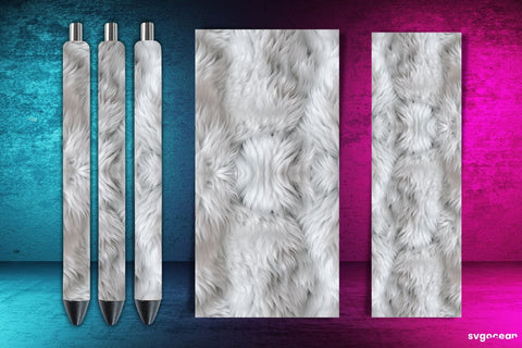 Fur Texture Pen Wrap Bundle | Sublimation Sublimation SvgOcean 