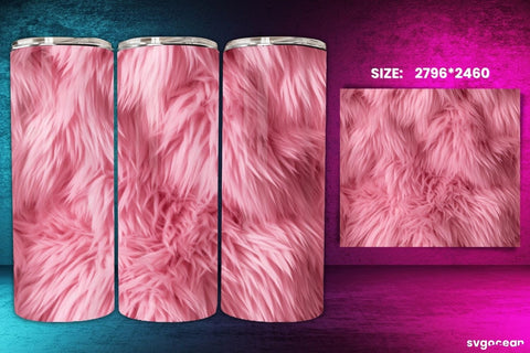 Fur Texture Tumbler Wrap Bundle | 20 Oz | Sublimation Sublimation SvgOcean 