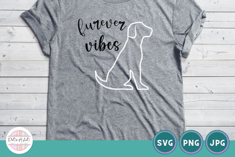 Furever Vibes Dog and Cat SVG SVG Dots-A-Lot 