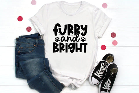 Furry and Bright SVG - Christmas Dog SVG SVG CraftLabSVG 