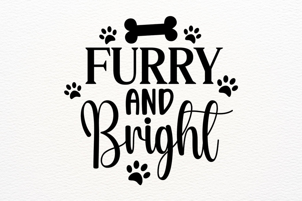 Furry and bright SVG Design - So Fontsy