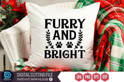 Furry and bright SVG, Furry and bright SVG DESIGNISTIC 