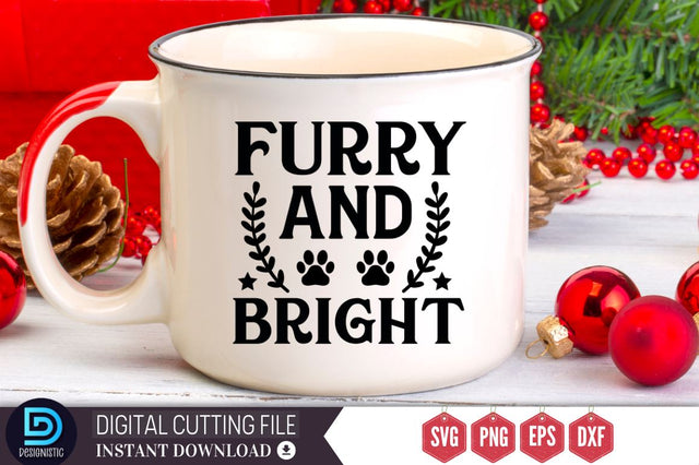 Furry and bright SVG, Furry and bright SVG DESIGNISTIC 