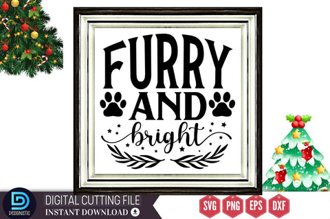 Furry and bright SVG, Furry and bright SVG DESIGNISTIC 