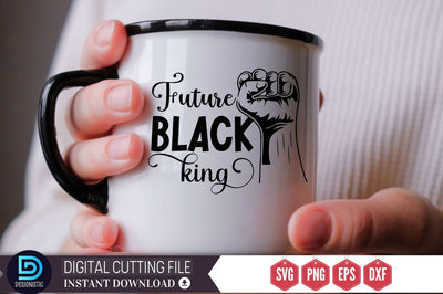 Future black king SVG SVG DESIGNISTIC 