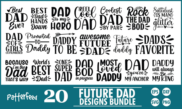 Future Dad SVG Designs Bundle SVG PatternFeed8 